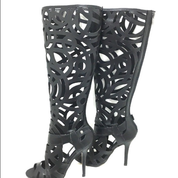 Shoes - 🆕NEW Chelsea & Zoe Open Toe Boots Size 6